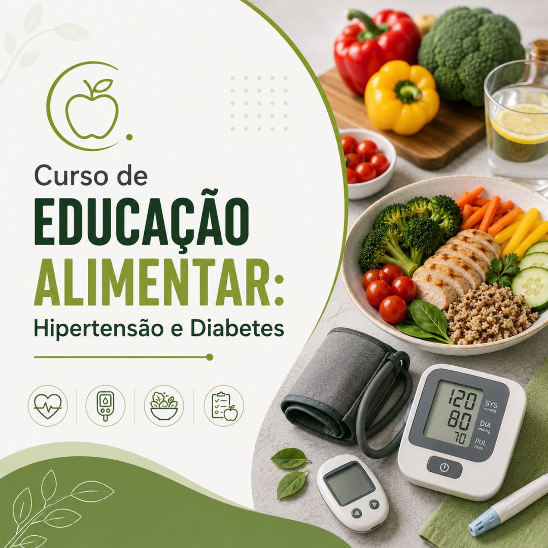 Curso de Educação Alimentar: Hipertensão e Diabetes