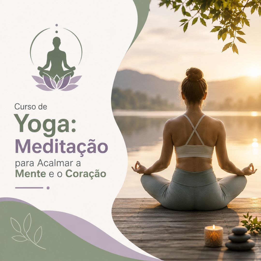 Curso de Yoga: Meditação para Acalmar a Mente e o Coração