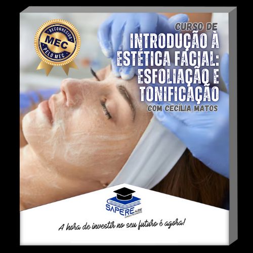 Curso de Introdução à Estética Facial: Esfoliação e Tonificação